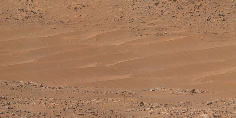 NASA’s Perseverance Rover spots damaged, lonely Ingenuity helicopter in the ‘bland’ part of Mars