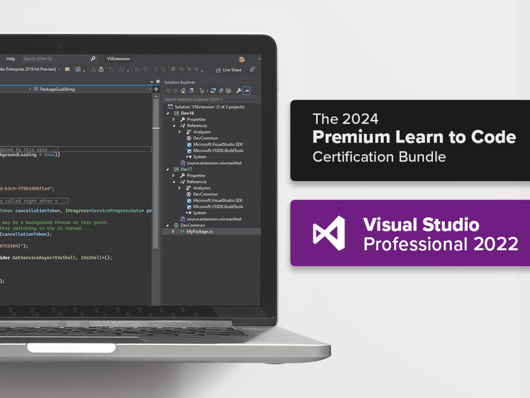 Level up your coding game with this Microsoft Visual Studio +coding bundle dream duo and pay only $64.99
