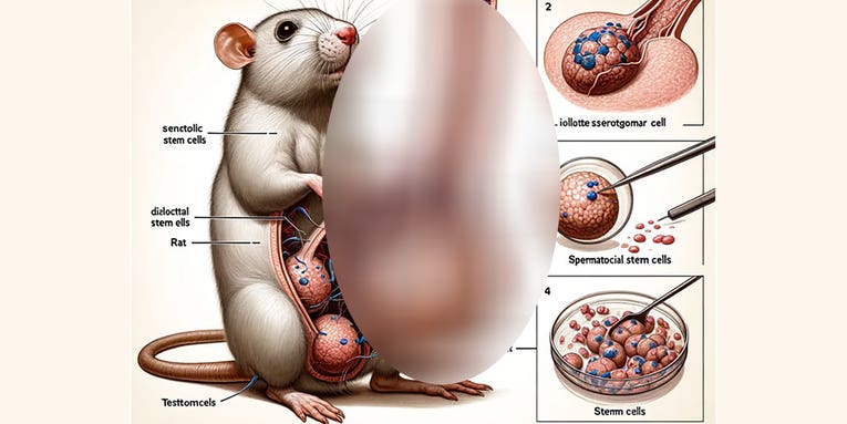 A ridiculous AI-generated rat penis made it into a peer-reviewed journal