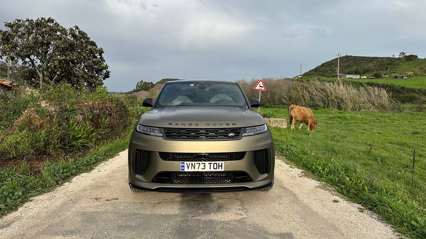 The 2024 Range Rover Sport SV is equipped with a 4.4-liter twin-turbo V8 mild hybrid engine capable of 626 hp.