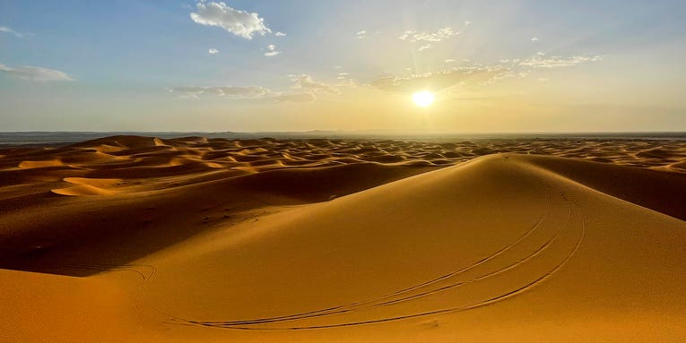 The mysterious ‘star dune’ in the Sahara is on the move