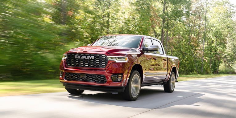 The 2025 Ram 1500 pushes more power out of a smaller engine