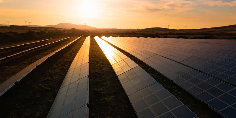 Solar hits a renewable energy milestone not seen since WWII