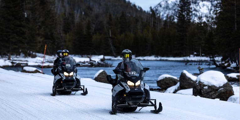Why Ski-Doo is the only snowmobile permitted in Yellowstone