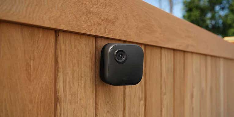 Save 50% on a wireless outdoor security system from Blink at Amazon