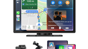 Improve daily commutes with this immersive 9″ wireless touchscreen auto display, now $119.99