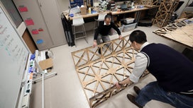 Flexible, resilient origami-inspired bridges could help navigate disaster zones