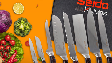 Unlock the flavors of summer with these Seido Japanese Knives for only $140