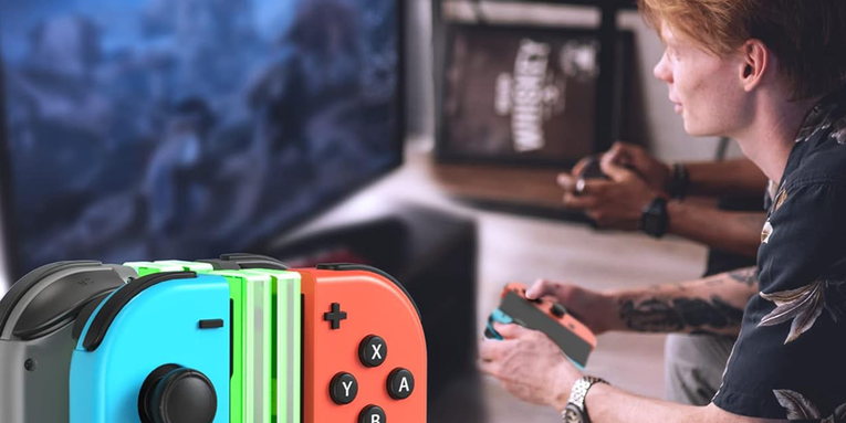Game better with this must-have 4-in-1 Switch Joy-Con charging dock, on sale for $16.99