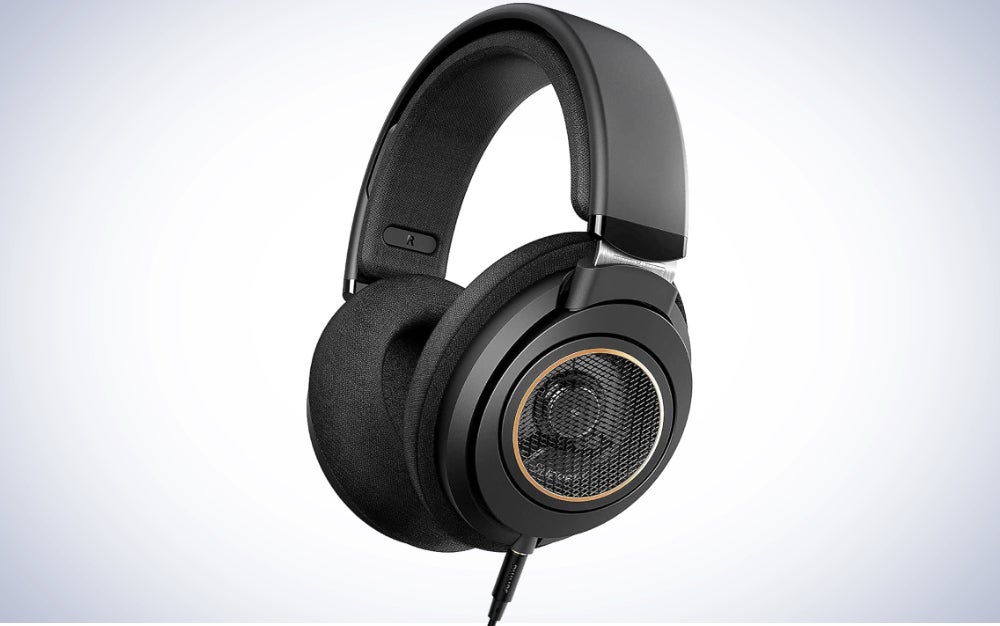 Philips SHP9600 headphones on a plain white background.