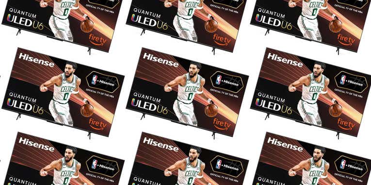 Save up to 45% on a Hisense 4K TV at Amazon before March Madness ends