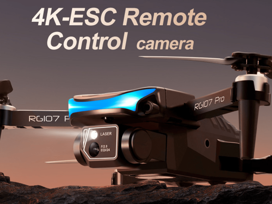 Seize stunning visuals with this beginner-friendly 4K dual-camera drone, now $69.97