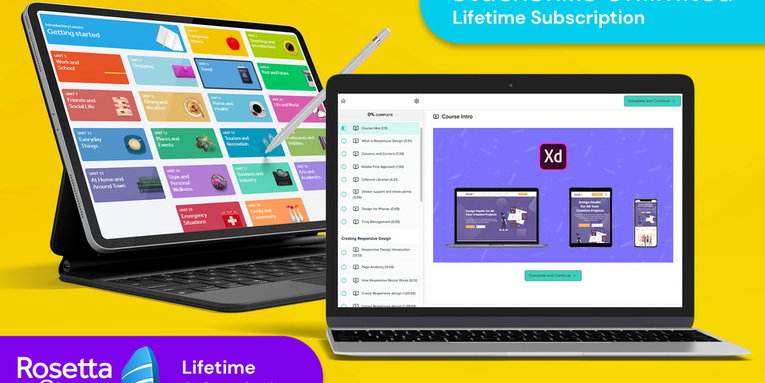 This lifetime e-learning bundle, ft. Rosetta Stone, is now available at an even lower price