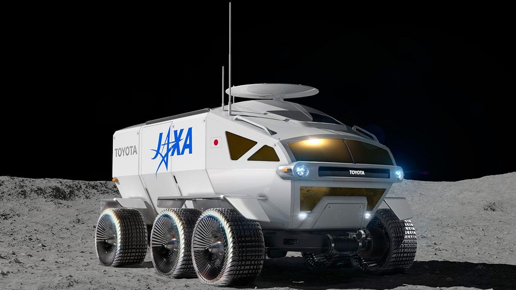 Toyota concept art for lunar RV