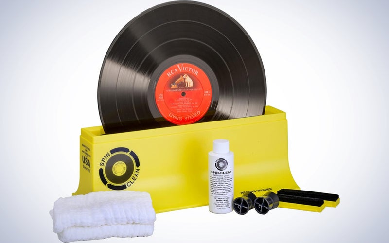 Spin-Clean Record Washer Complete Kit on a plain white background.