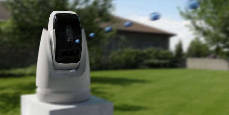Startup pitches a paintball-armed, AI-powered home security camera