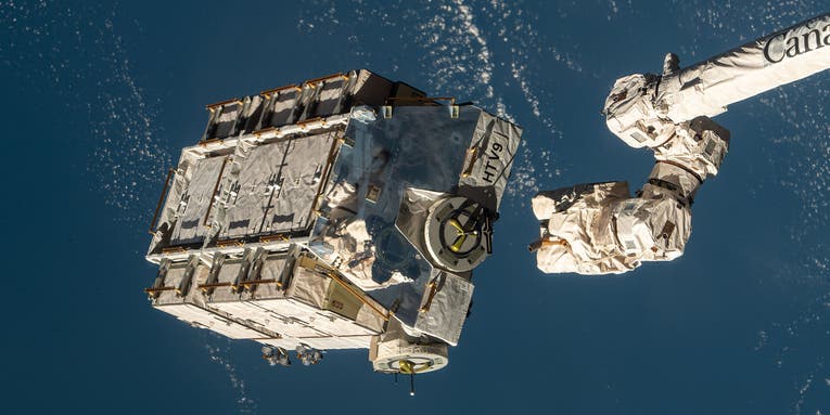 Yes, a chunk of the space station crashed into a house in Florida