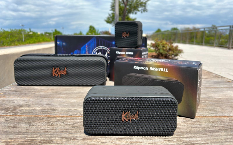 Klipsch Nashville amongst other Klipsch Bluetooth speakers.