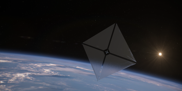 NASA will unfurl a 860-square-foot solar sail from within a microwave-sized cube