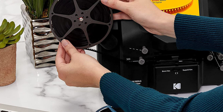 Transform your 8mm and Super 8 films into timeless digital keepsakes with this Kodak digitizer and save $50