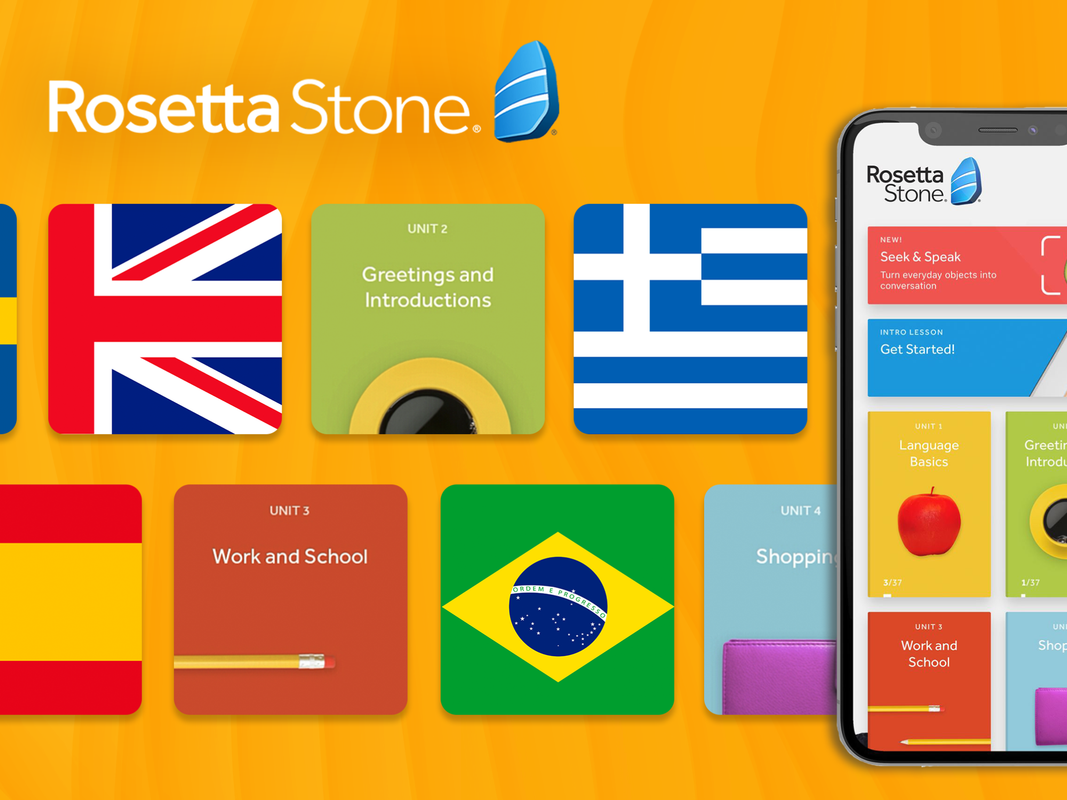 Learn up to 25 languages with lifetime access to the highly-rated Rosetta Stone app