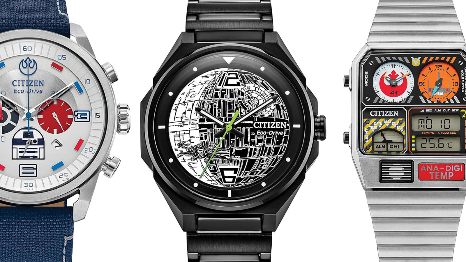 The Citizen x Star Wars Death Star watch is finally back in stock and on sale for May the 4th