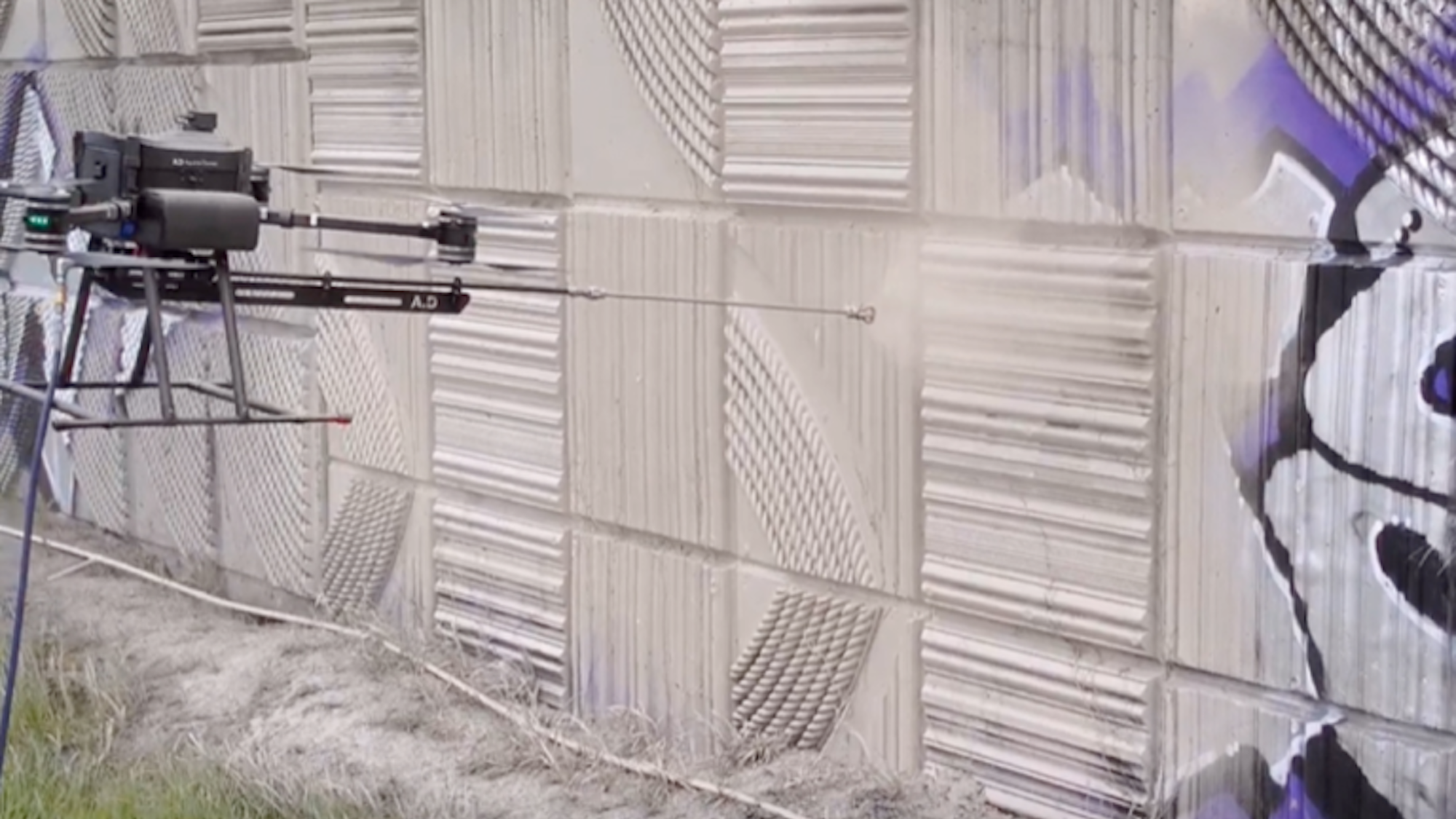 El estado de Washington despliega un dron de 30.000 dólares para combatir el graffiti
