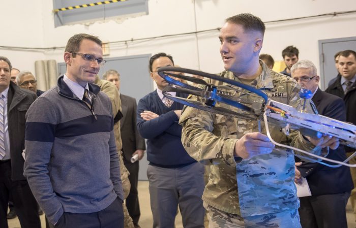 Small Scale Model Of The Joint Tactical Aerial Resupply Vehicle