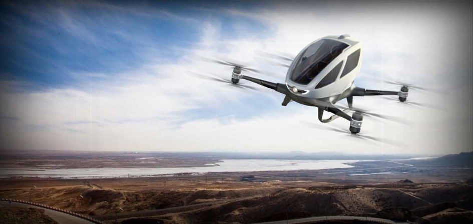 Ehang 184 passenger drone China