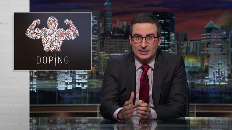 John Oliver Discusses The Science And Politics Of Athletes Doping