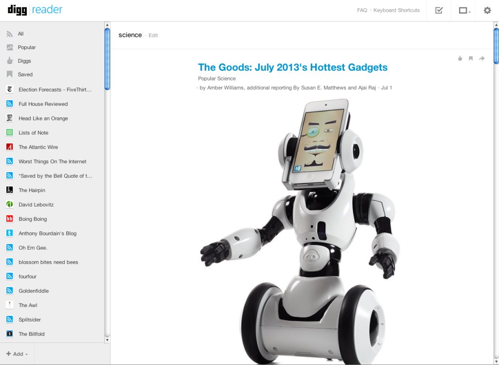 The Best RSS Readers To Use Now That Google Reader Is Dead [Updated]