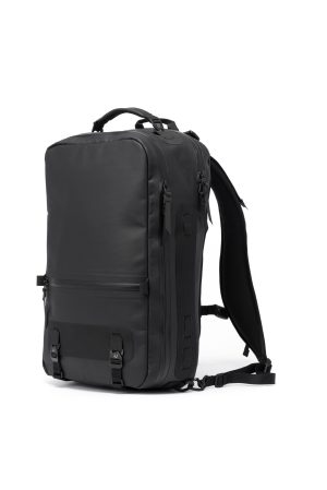 Black Ember used laser-cutting and bonding to make a rugged, waterproof backpack
