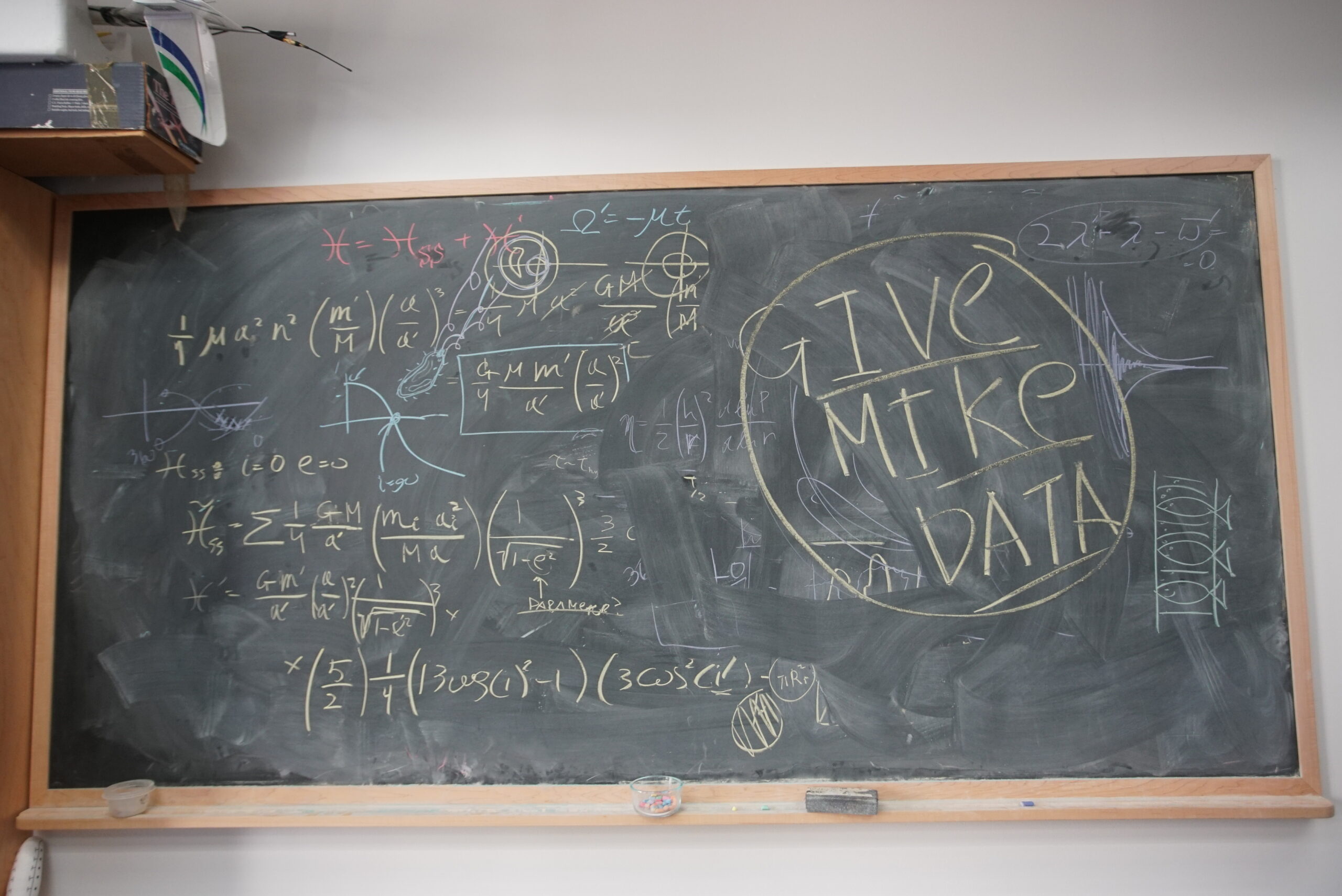 Batygin's blackboard