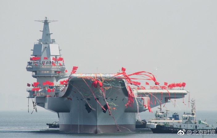 China’s new aircraft carrier suggests a powerful navy in the works