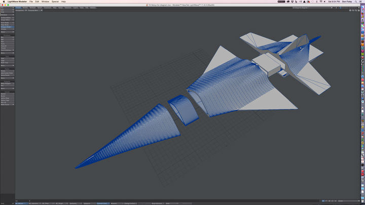 Computer Model Of The SR-72
