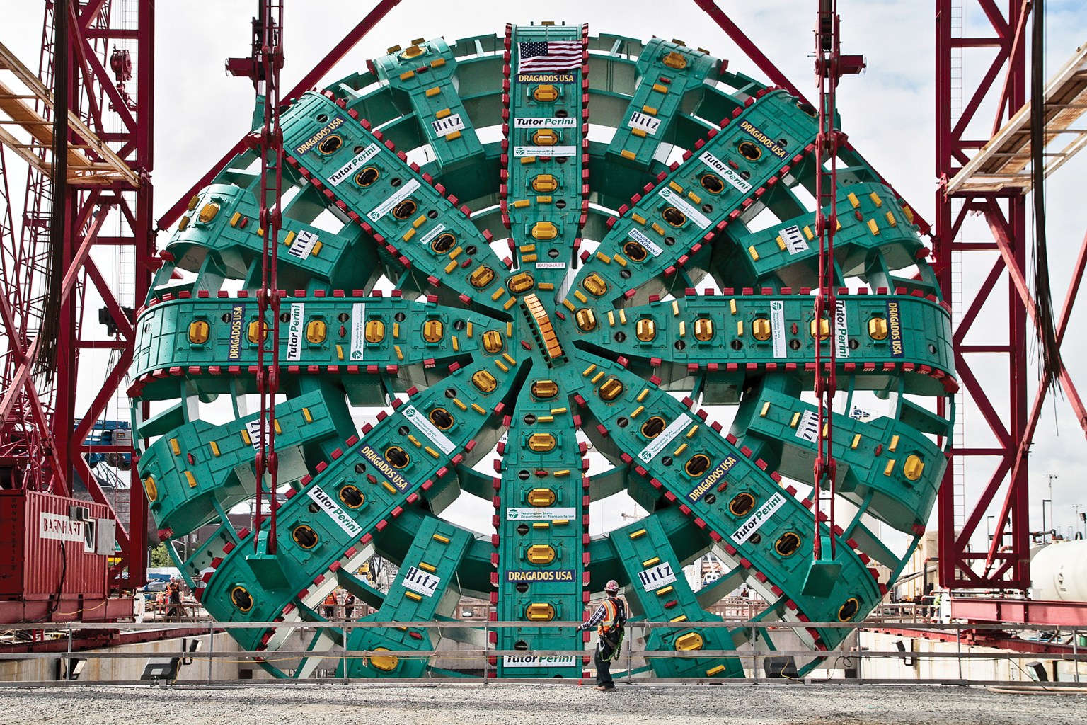 The World's Largest Tunnel-Boring Machine