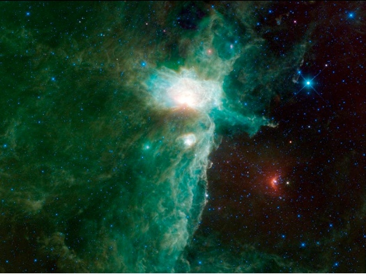 Pretty Space Pics: WISE Captures a Nebula on Fire