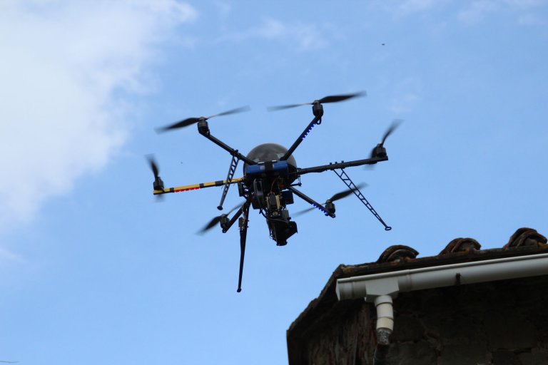 Drone Bombs Crops With Beneficial Bugs