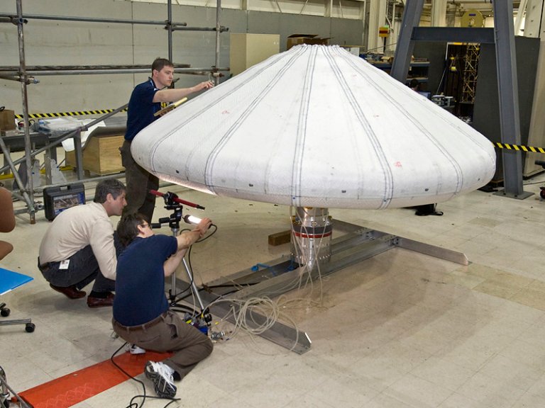 NASA Successfully Tests Vacuum-Packed Inflatable Heat Shield