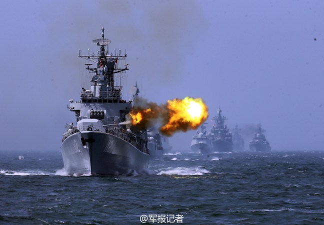 China Russia Navy 2014 Joint Sea Drill