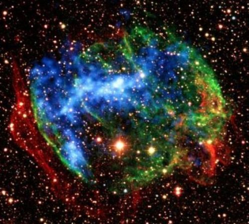 Temperatures 10,000 Times Hotter Than Sun Remain Imprinted on Ancient Supernova Remnant