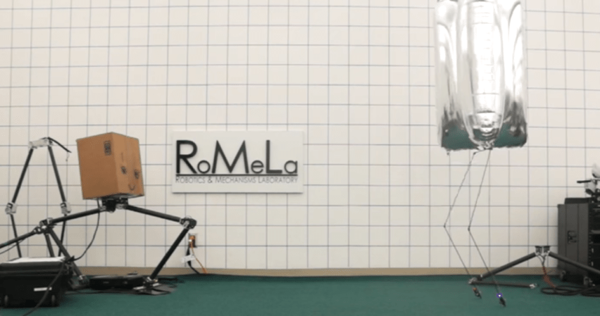 Balloon-Bodied Bipedal Bot Bounces Beautifully