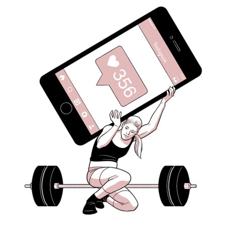 social media powerlifting