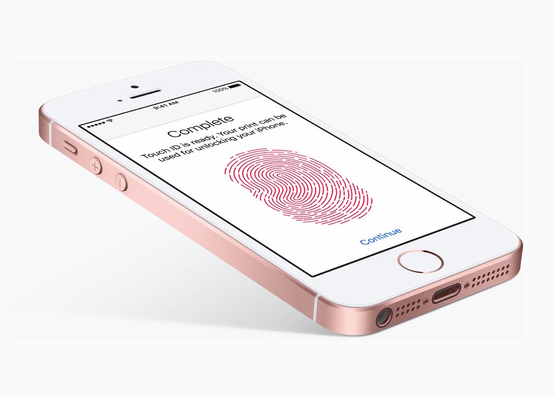 Apple's new iPhone SE.