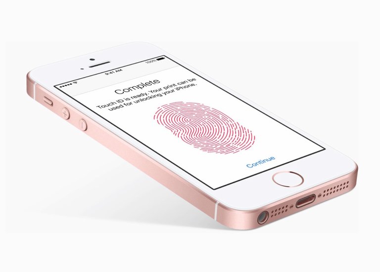 Apple's new iPhone SE.