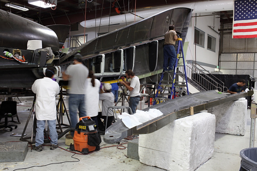 SpaceShipTwo Under Construction 5