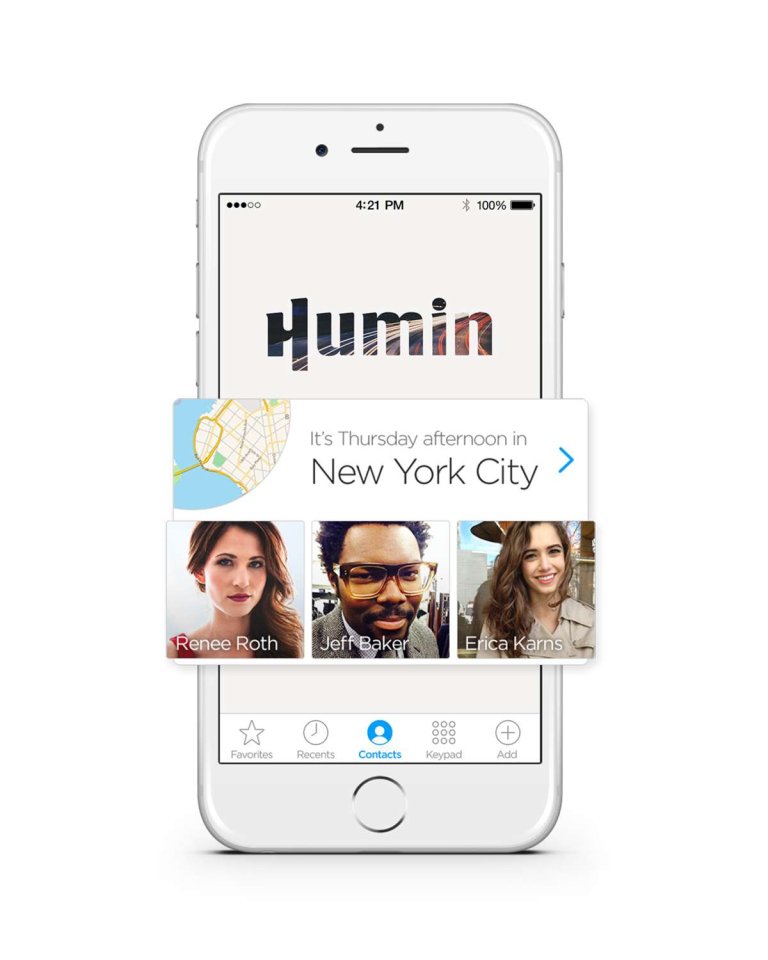 The First Intuitive Address Book