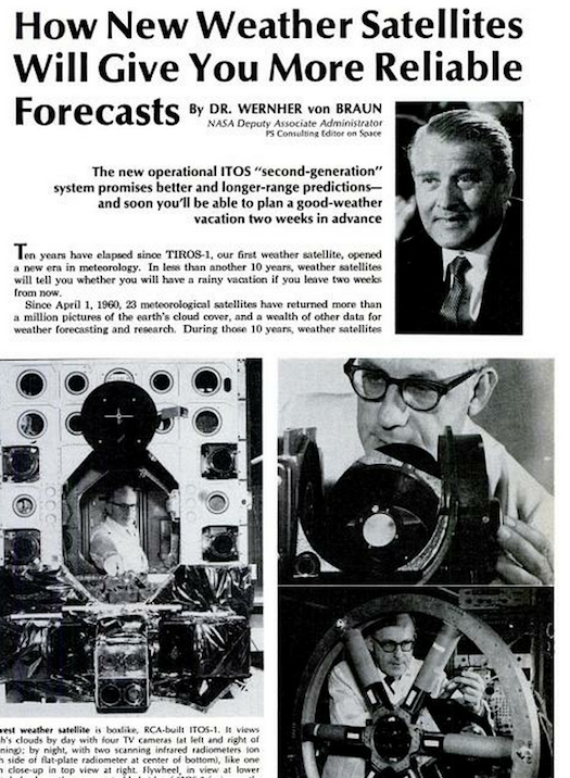 Saving Money Globally With Forecasts, November 1970