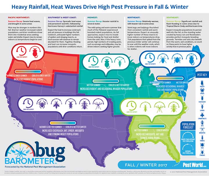 bug barometer map