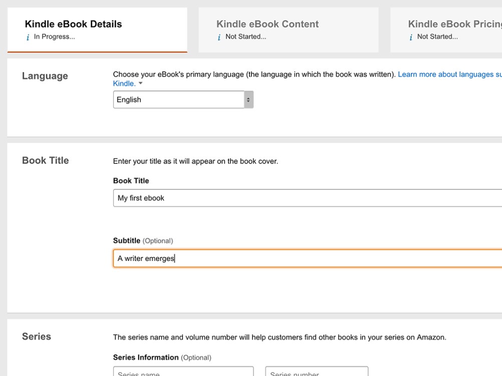 How to publish your own ebook